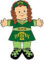 Irish Paper Doll