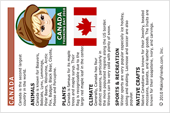 Fact Card Canada