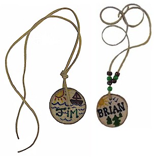 Camp Name Necklaces