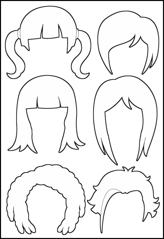 Printable Pictures Hair 33