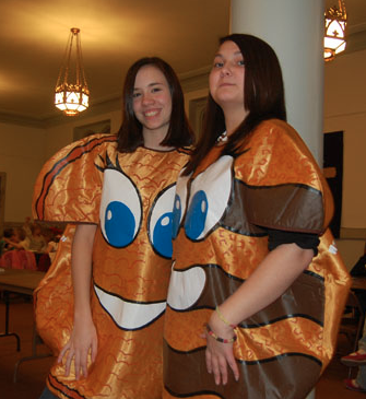 girl scout cookie box costume