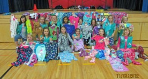 Junior Girl Scout Bronze Award Project Pajama Party