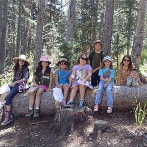 GS New Mexico Trails Troop 10414 hiking in our neighborhood, Sandia Peak.