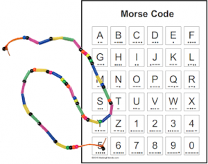 Junior Detective Badge detective-morse-code-and-necklace