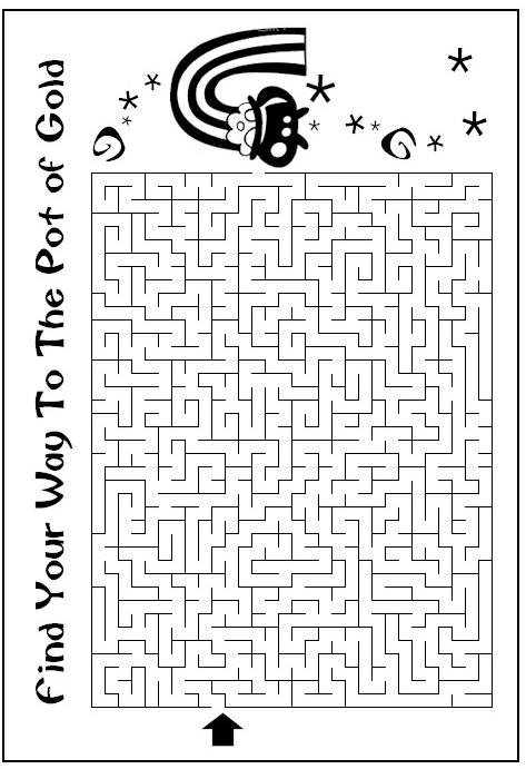 St. Patrick's Day Maze