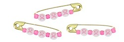 Beaded Pink Ribbon Kit