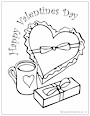 Valentine Day's Coloring Pages