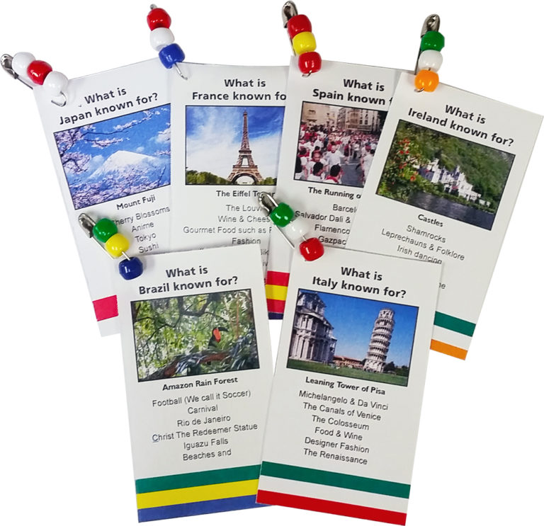 Girl Scout Thinking Day Trading Cards