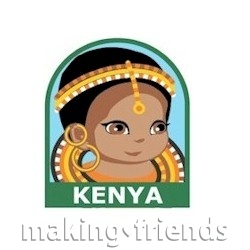 Kenya Fun Patch for Girl Scout World Thinking Day