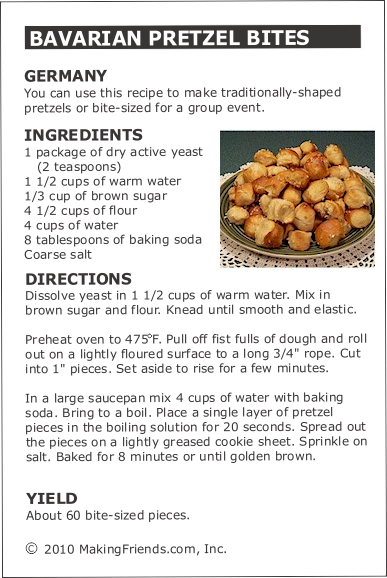 Bavarian Pretzel Bites