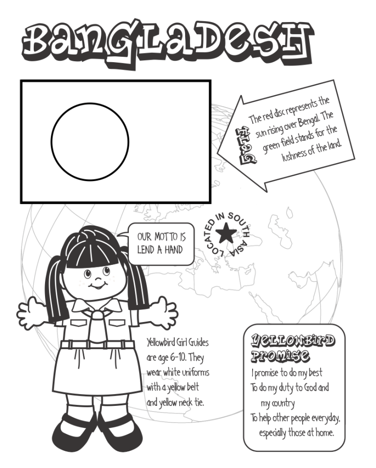 Bangladesh Printable