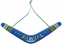 Boomerang Name Hanger
