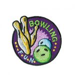 Girl Scout Bowling Fun Patch