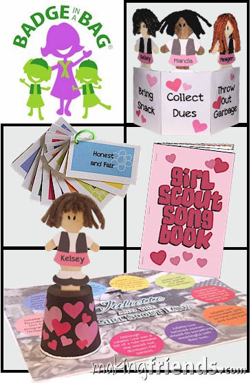 Beginner GS Ways Badge in a Bag®-- Individually Packaged - LIMITED SUPPLY! one girl can complete the five requirements for the Brownie Girl Scout Way badge. Our popular Badge in a Bag® kits have been adapted to help your girls have fun with scouting activities at home until your troop can start meeting again. 20% off Badge in a Bag® kits for individuals while supplies last. See website home page for details. via @gsleader411