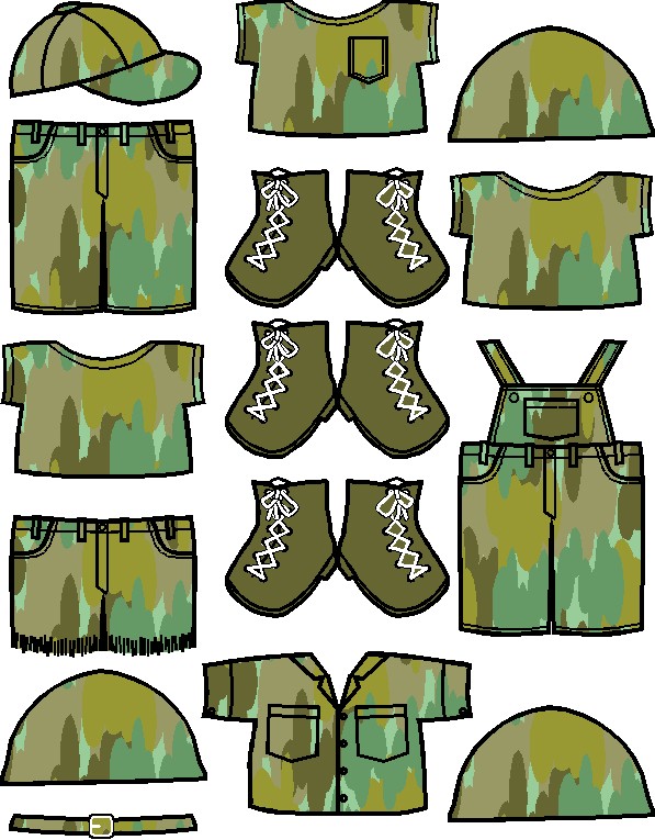 Camouflage Friends