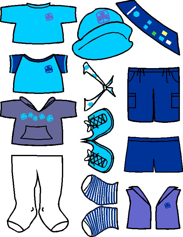 Canadian Guide Friends uniform in color