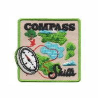 Compass Skills Girl Scout Fun Patch