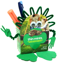 Girl Scout Cookie Box Craft