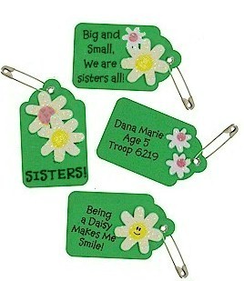 Girl Scout Daisy Be a Sister Petal