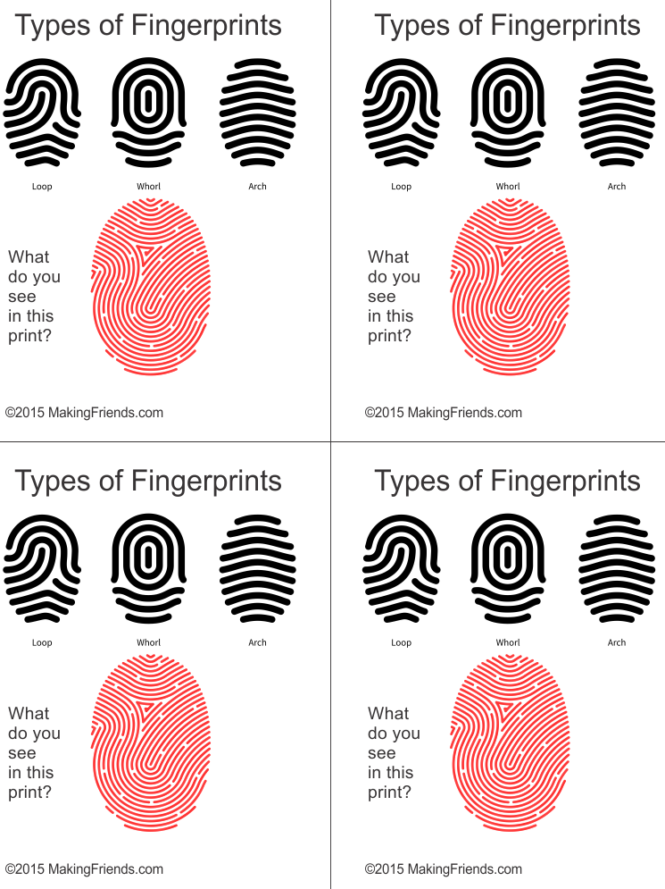 Printable Fingerprint Activity Worksheet Printable World Holiday