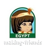 Egypt Fun Patch for Girl Scout World Thinking Day