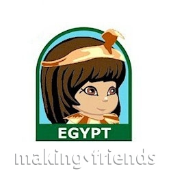 Egypt Fun Patch for Girl Scout World Thinking Day