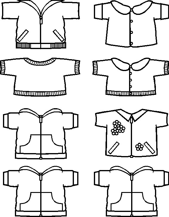 Fall Paper Doll Friends