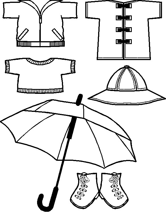 Spring Paper Doll Friends