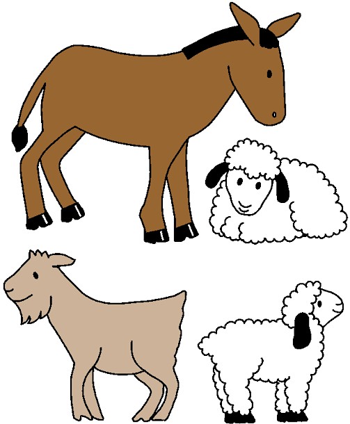 Nativity Paper Doll Friends
