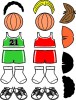 Basketball Paper Doll Friends - MakingFriends