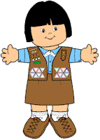 Paper Doll Friends Brown Uniform
