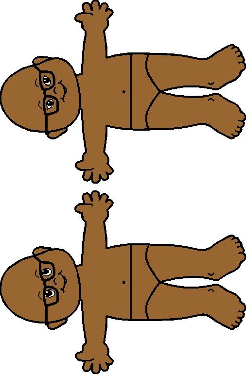 Dark Skin with Glasses