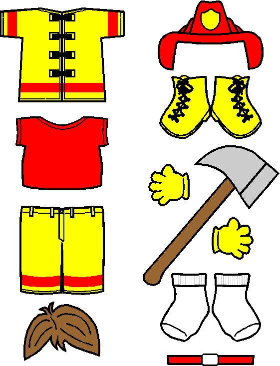 Printable Fire Hat Template
