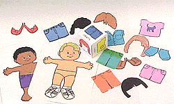 “Dress a Friend” Game