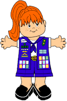 Little Cadettes Girl Scout Friends