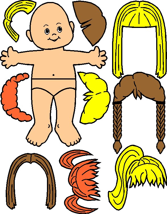 Light Skin Paper Doll