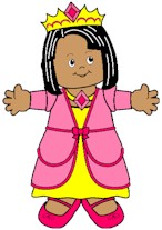 Princess Paper Doll Friends