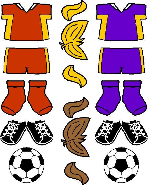 Soccer Friends Color Uniforms