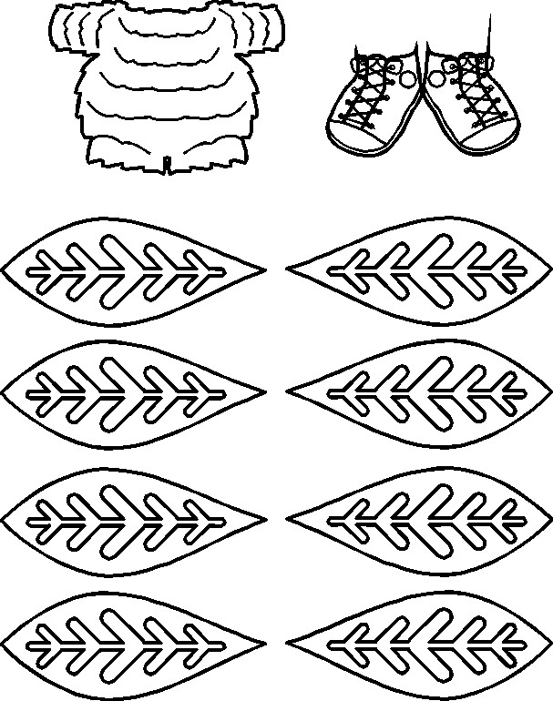 Turkey Paper Doll Friends