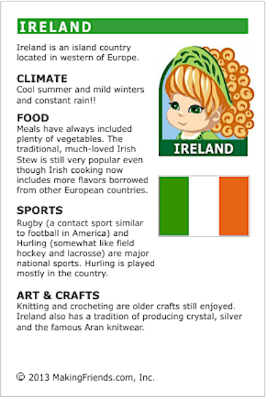 Facts about Ireland