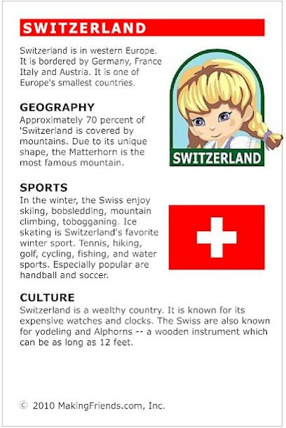 Facts about Switzerland