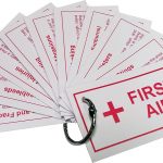 Girl Scout First Aid Cards