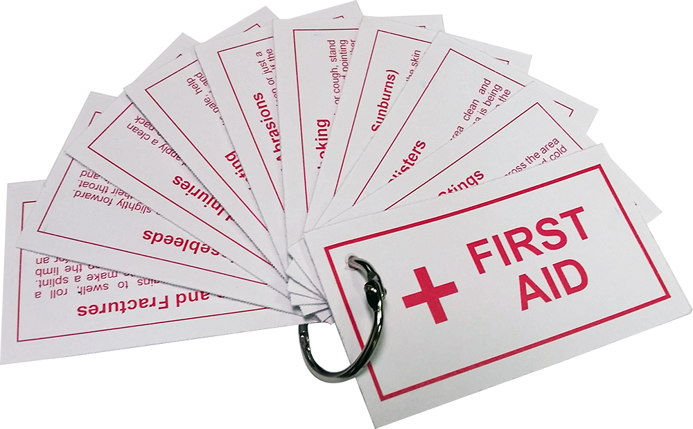 First Aid Booklet Printable