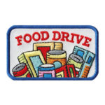 Scout Food Drive Service Patch