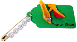 French Shoes Pins for Swapping