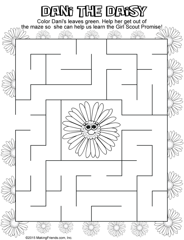 Petals Maze Pages