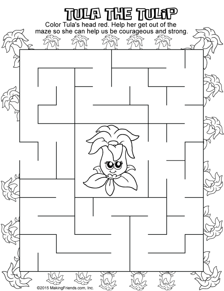 Red Petal Maze