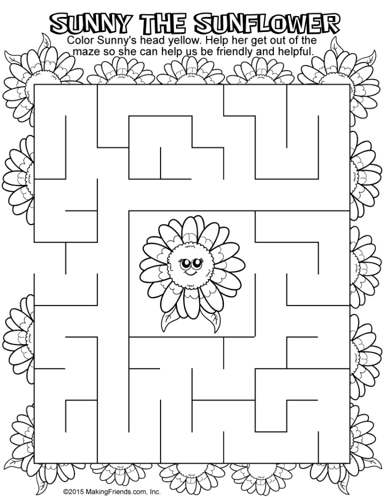 Yellow Petal Maze