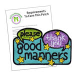 Girl Scout Good Manners Patch Program®