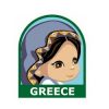 Girl Scout Greece Fun Patch
